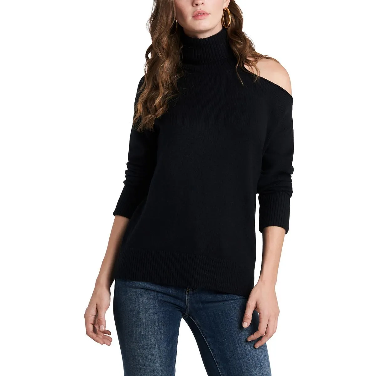 1.State Womens Turtleneck Sweater