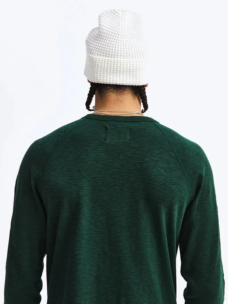 1X1 Slub Long Sleeve British Racing Green