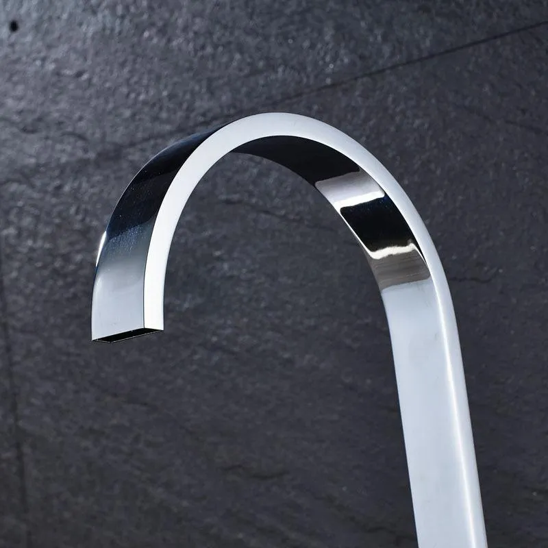 360 Degree Rotate Single Lever Kitchen Faucet