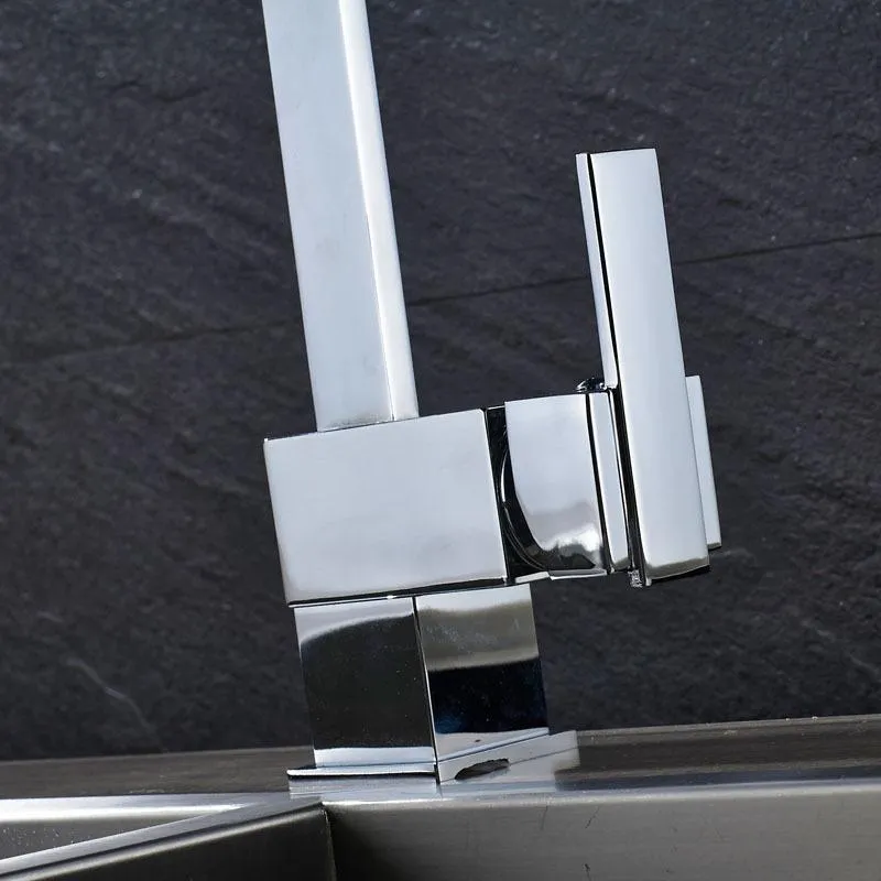 360 Degree Rotate Single Lever Kitchen Faucet