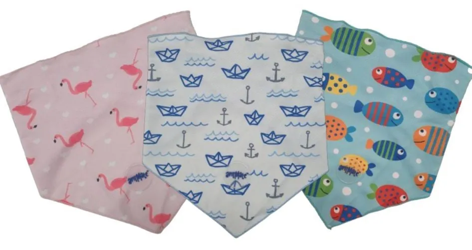 Animate - Pet Cooling Bandana - Anchor - Med -  58 x 22cm