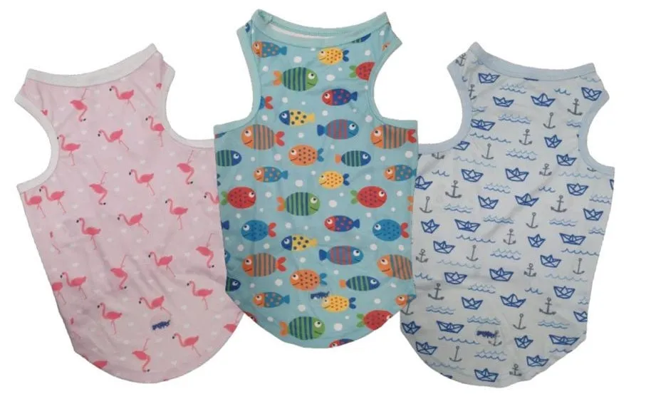 Animate - Pet Cooling Bandana - Anchor - Med -  58 x 22cm