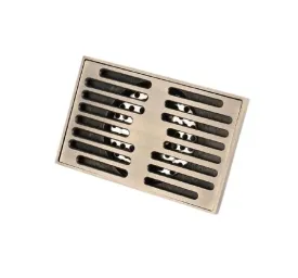 Antique Bronze Rectangular Floor Drain Cover