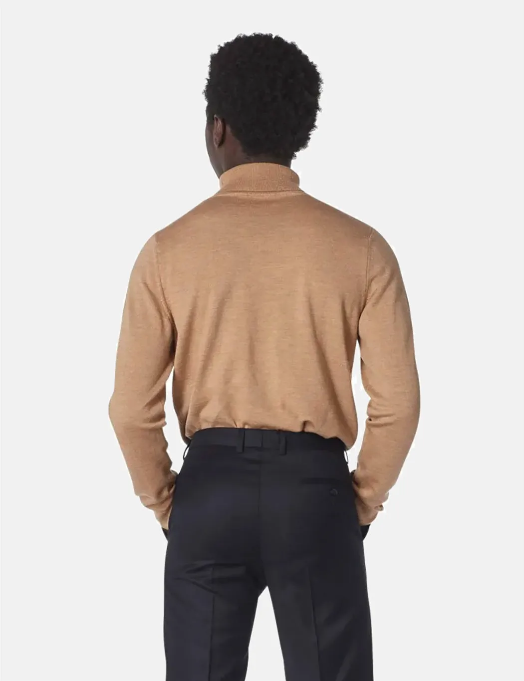 A.P.C. Dundee Turtleneck Sweater - Heather Ochre