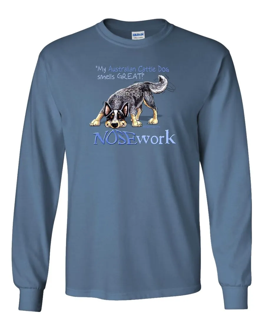 Australian Cattle Dog - Nosework - Long Sleeve T-Shirt