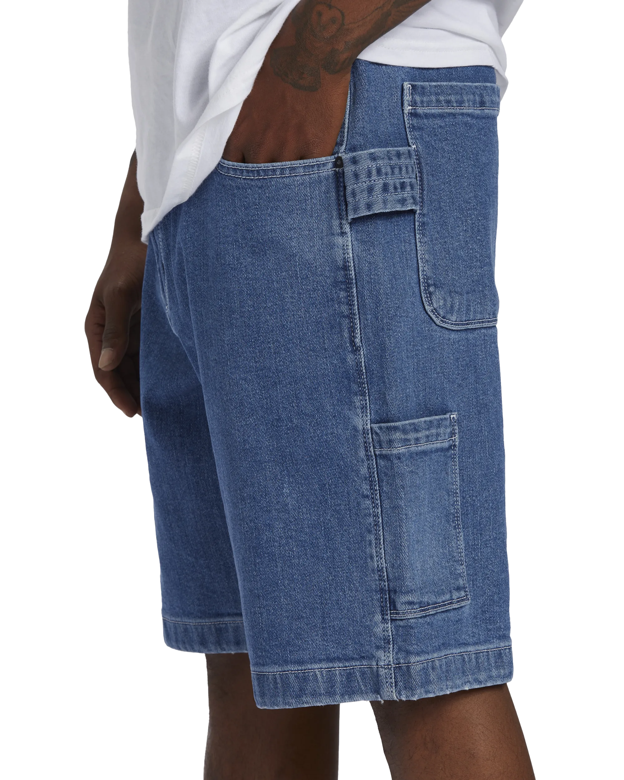 Bad Dog Walkshorts in Ocean Wash