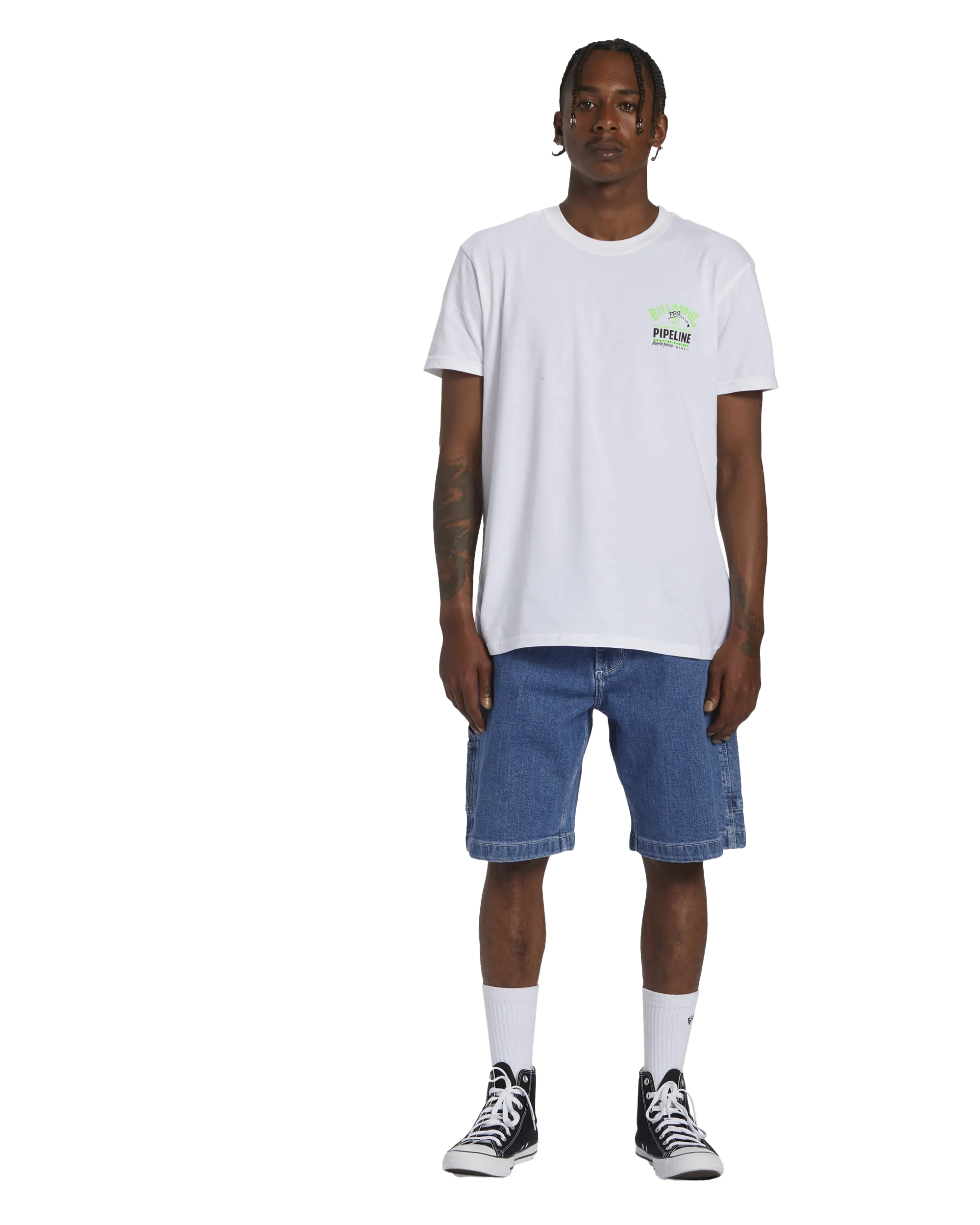 Bad Dog Walkshorts in Ocean Wash