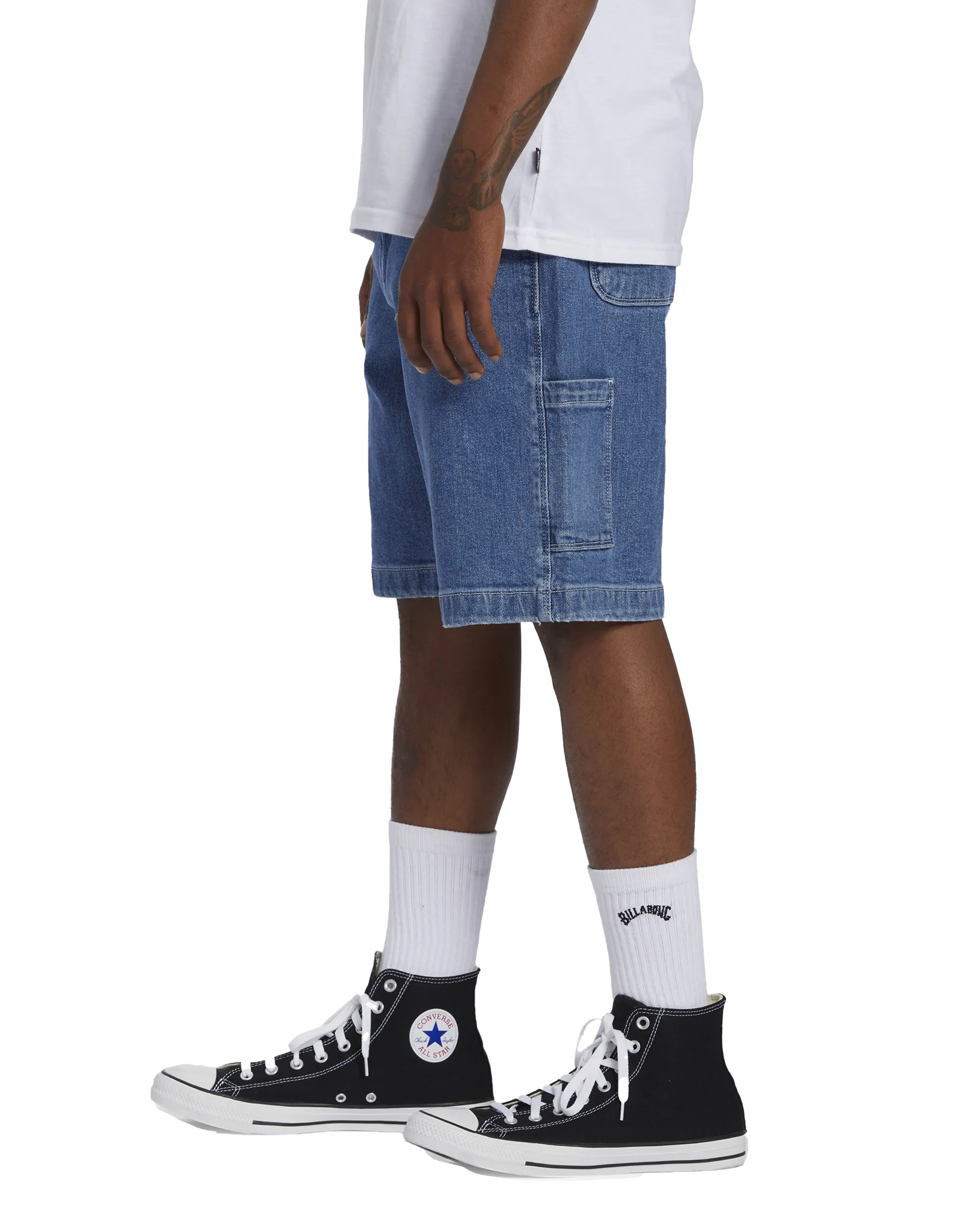 Bad Dog Walkshorts in Ocean Wash