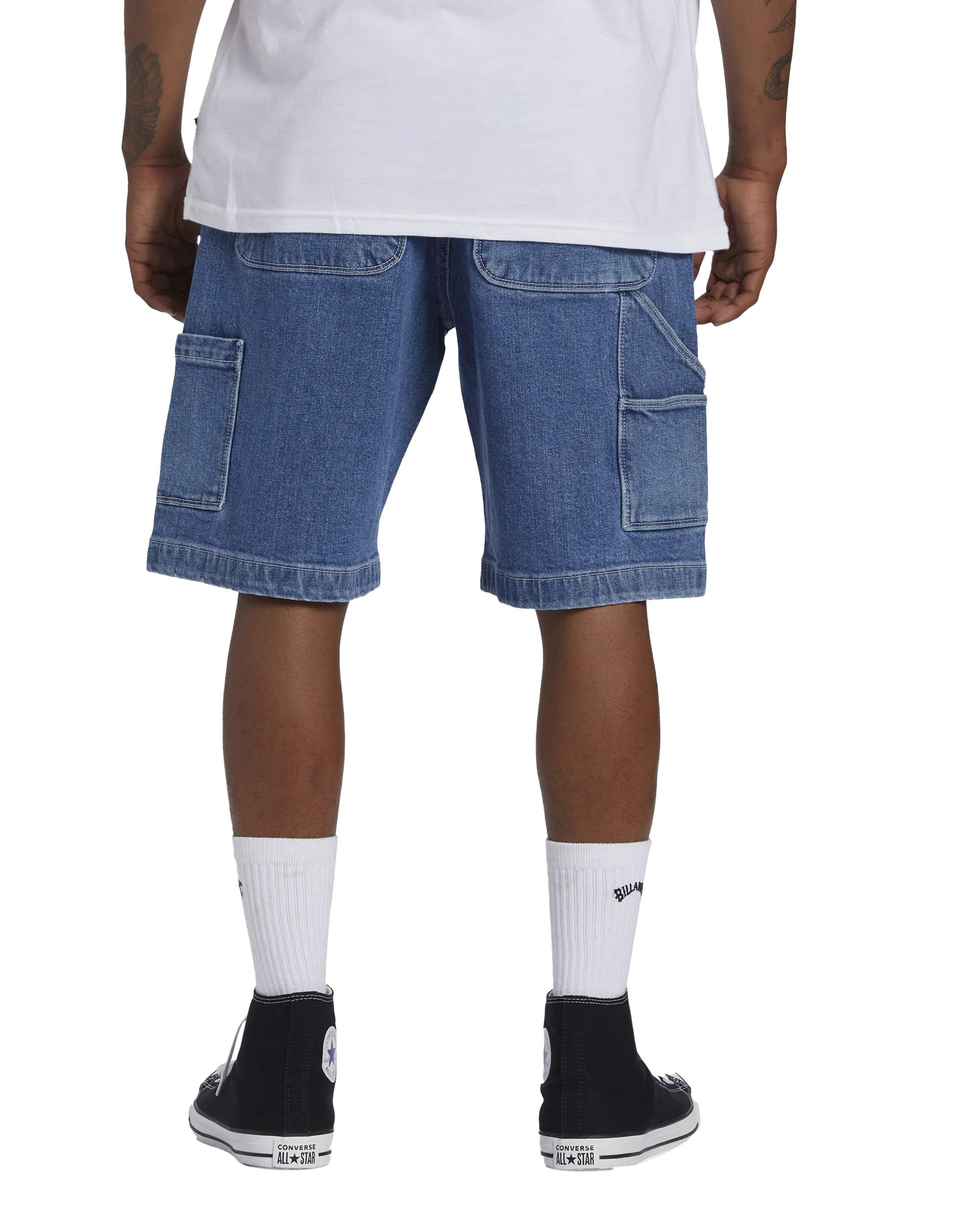 Bad Dog Walkshorts in Ocean Wash
