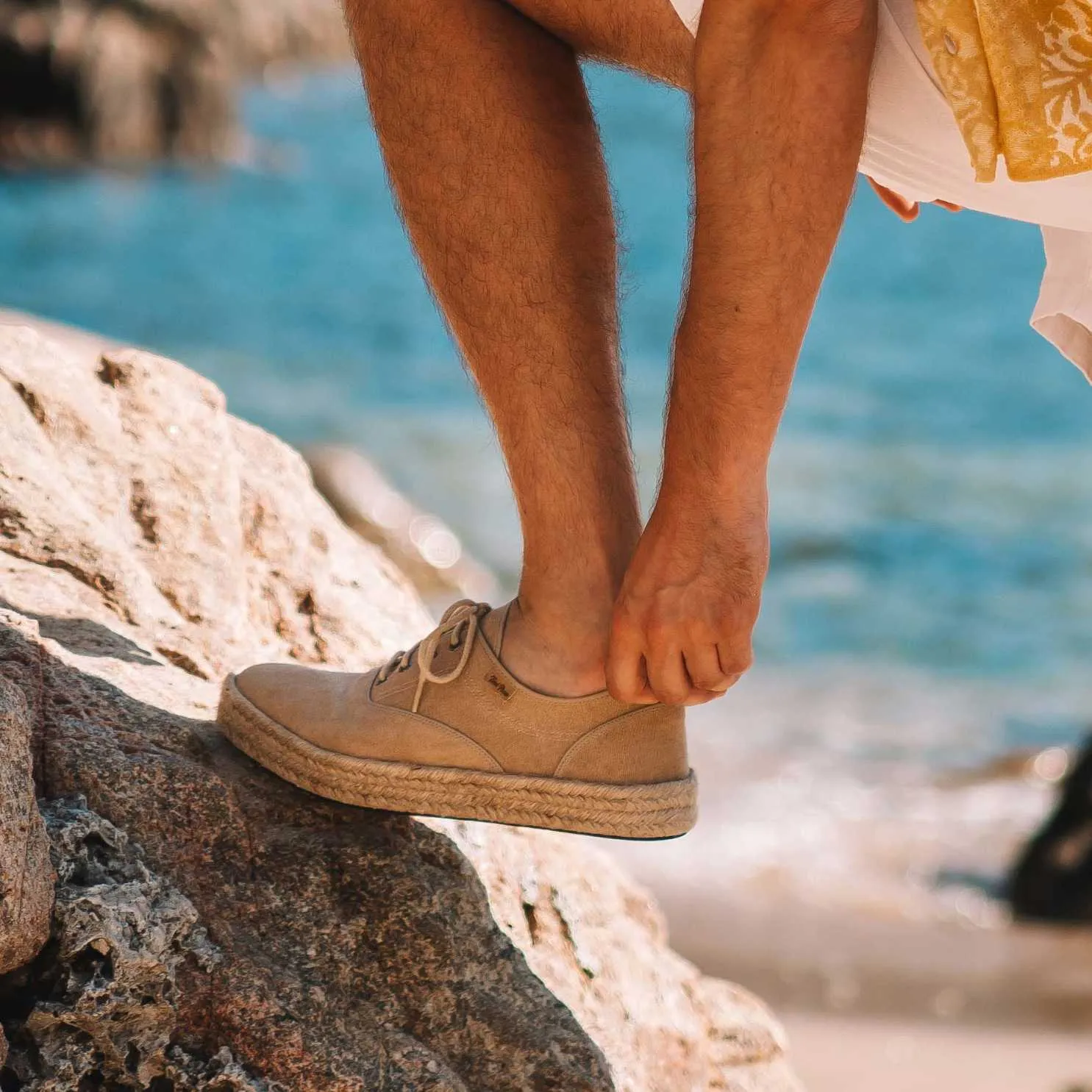 Basic Cotton Blend Espadrilles for Men - Jack
