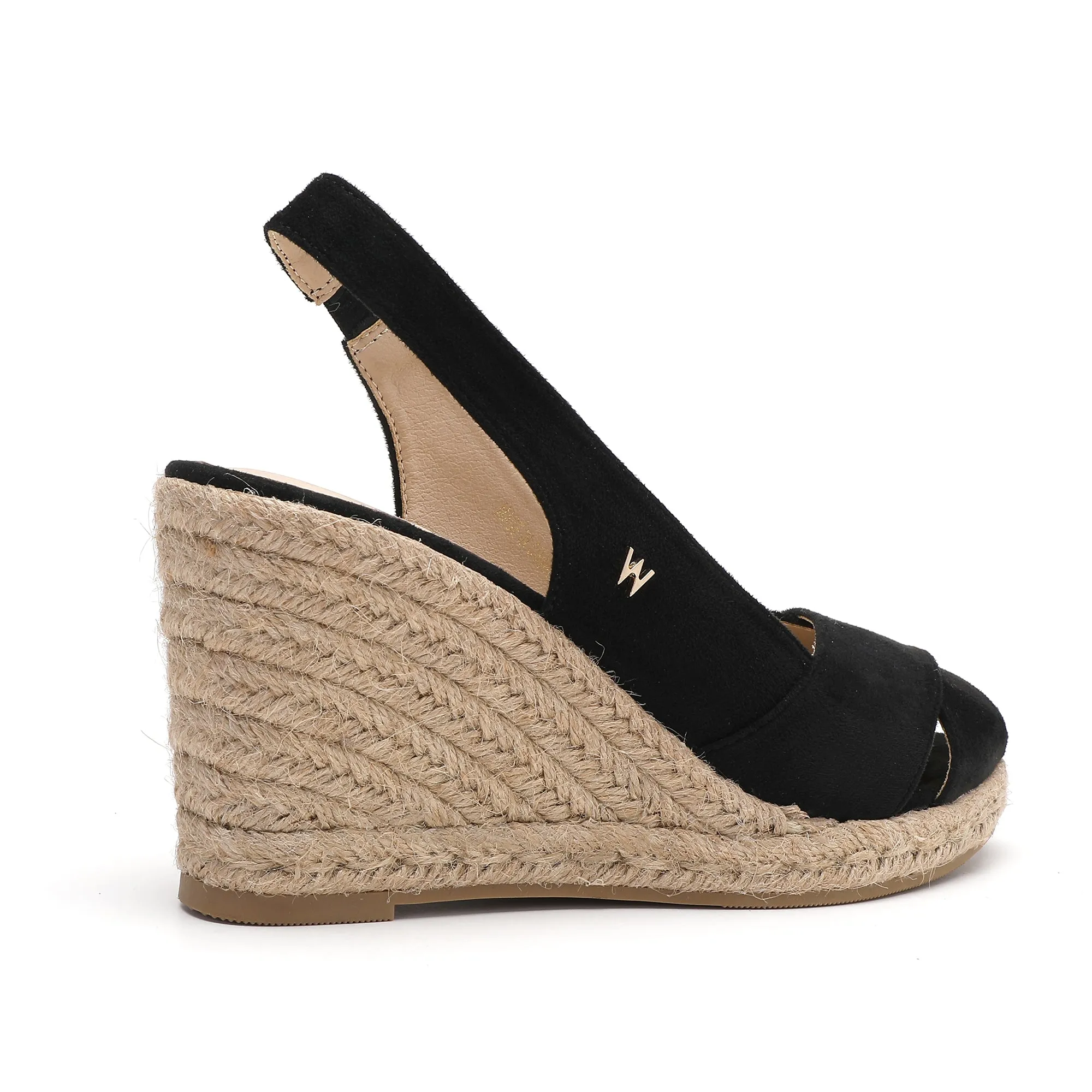 Bella Black Espadrille