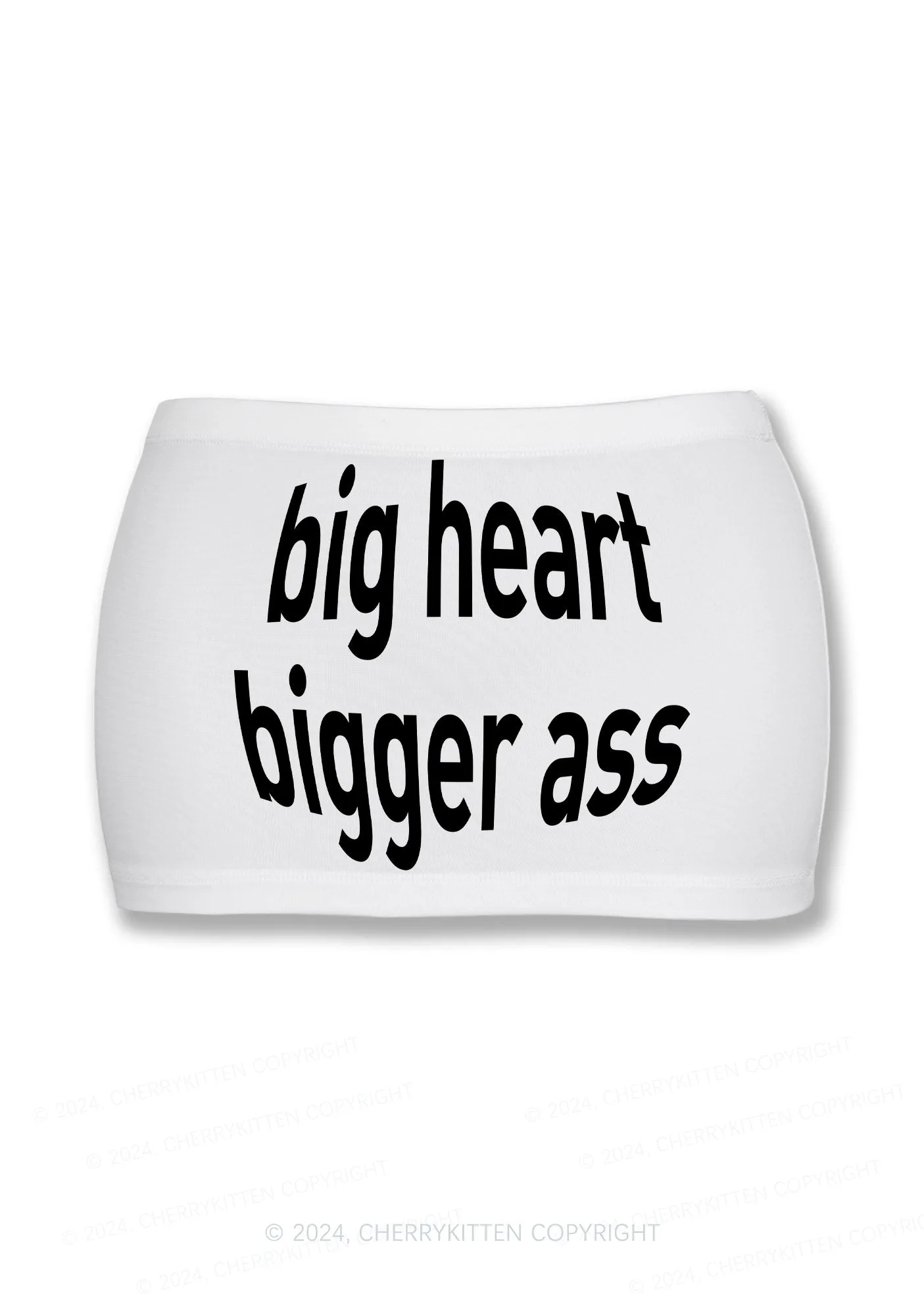 Big Heart Bigger Y2K Mini Hip Skirt Cherrykitten