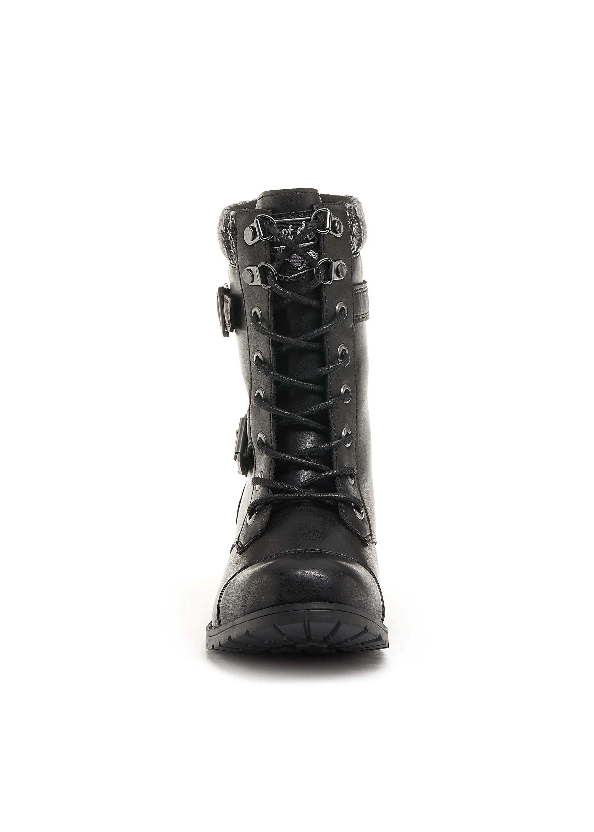 Billie Black Grand Biker Boot