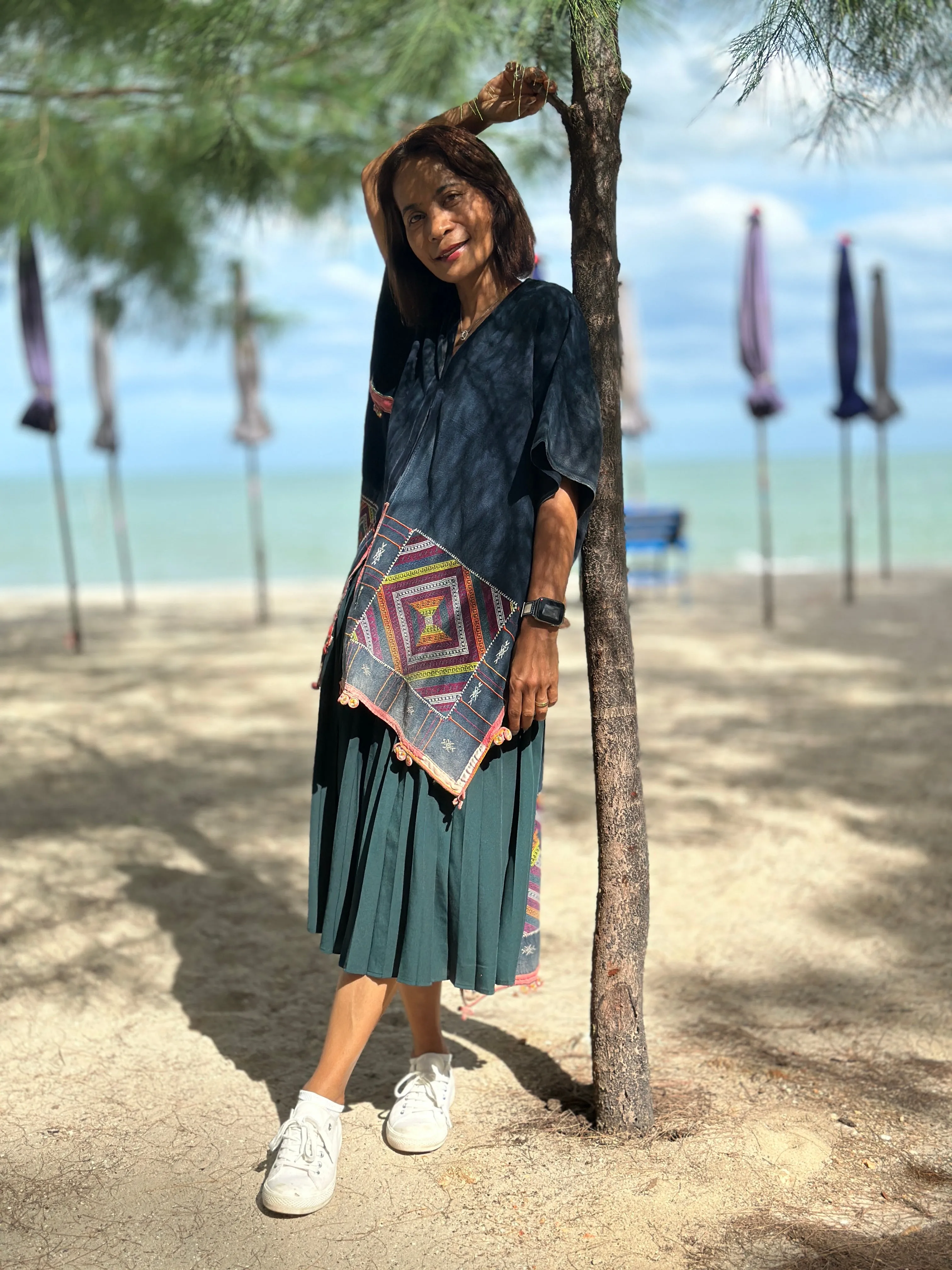 Boho kaftan top