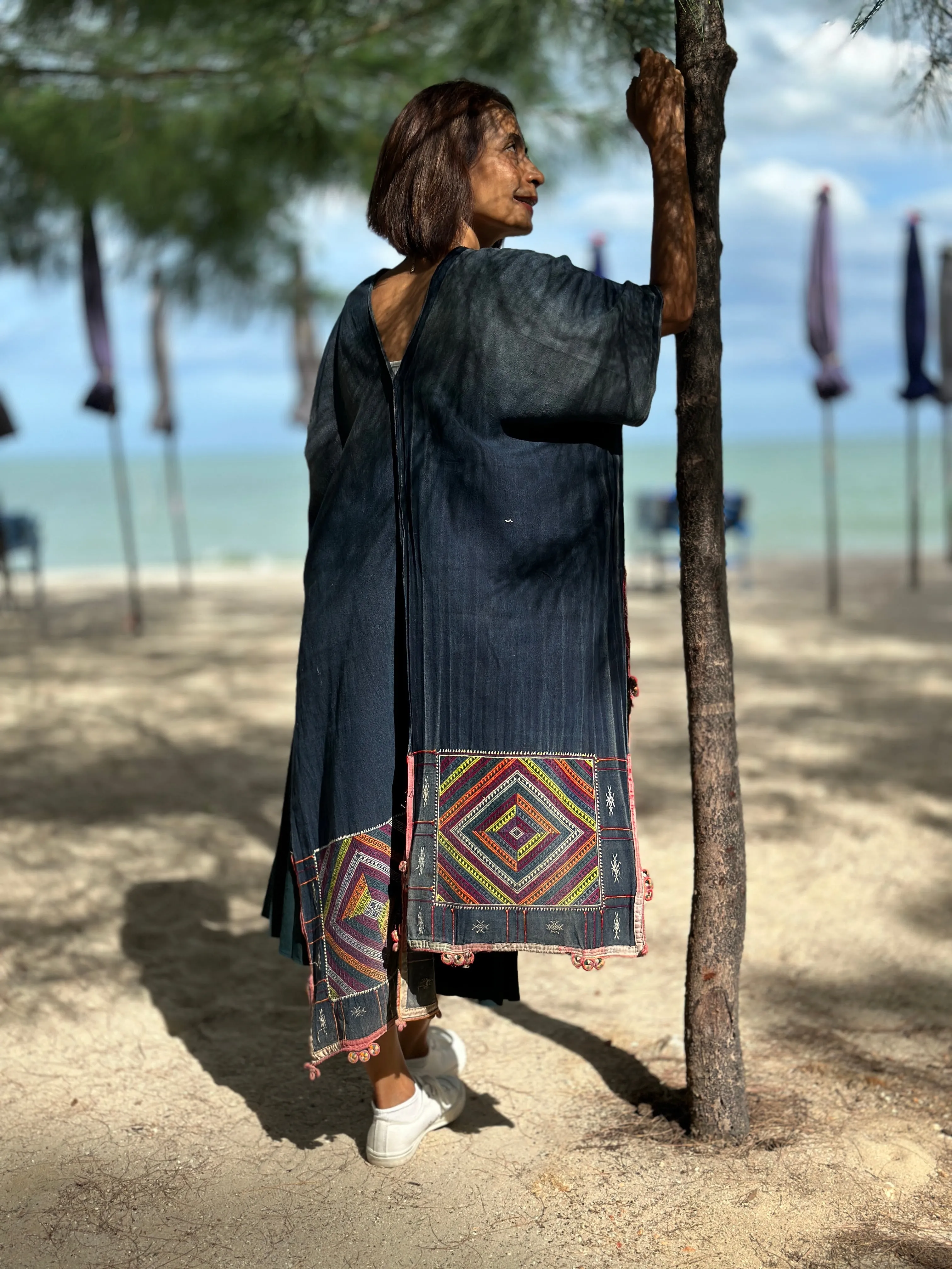 Boho kaftan top