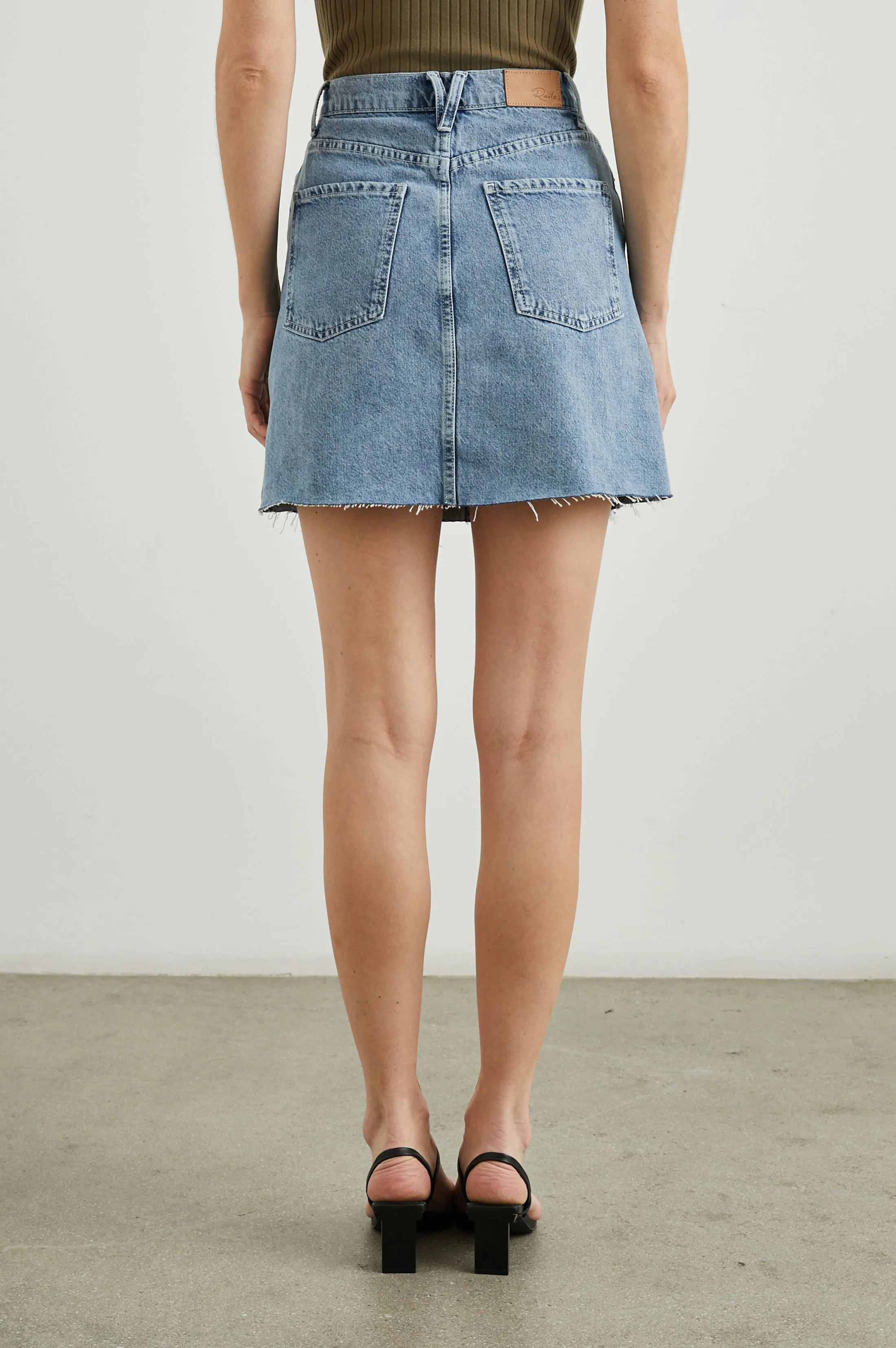 BRENTWOOD SKIRT - BLUE HAZE