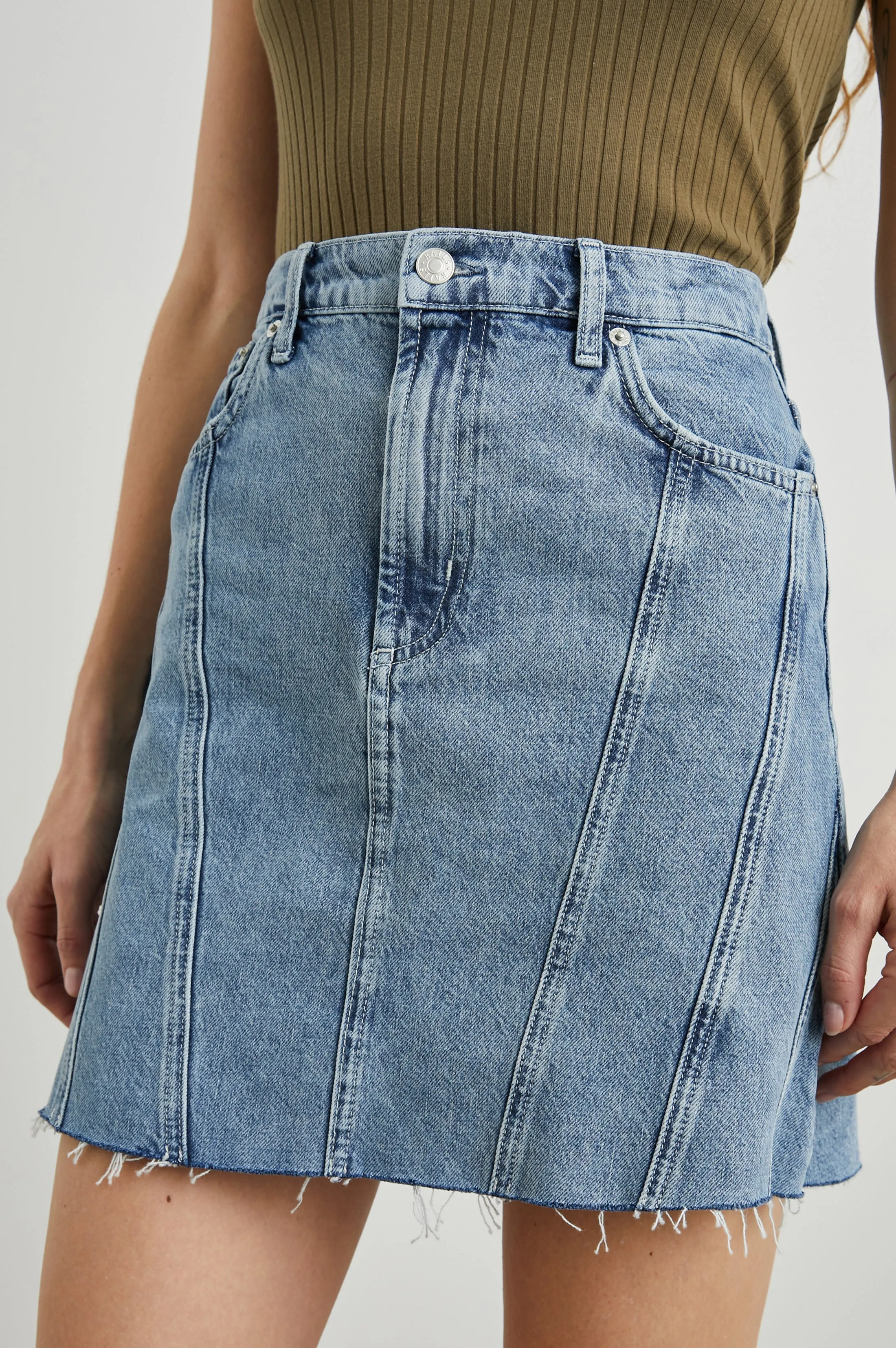 BRENTWOOD SKIRT - BLUE HAZE