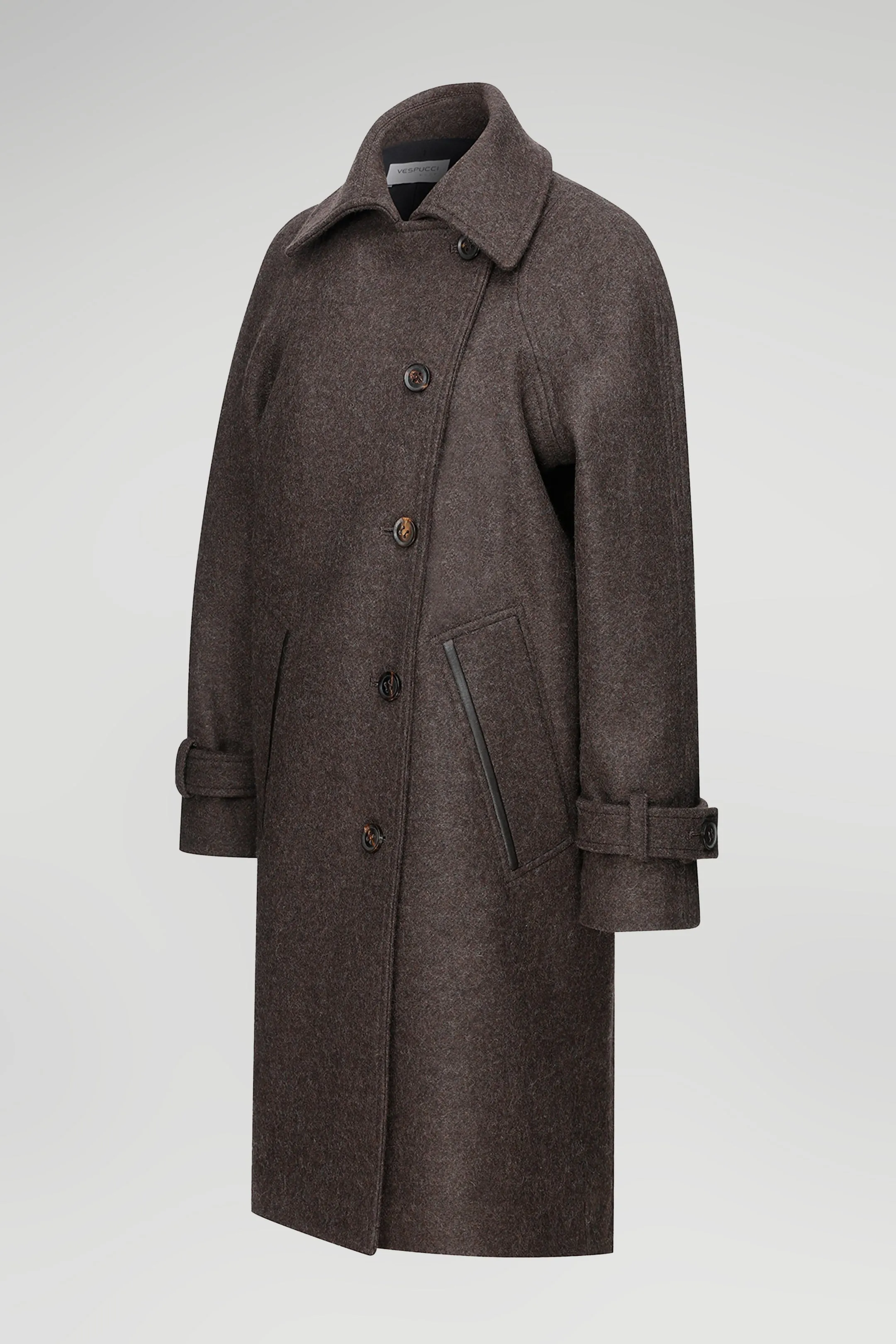 Brown Wool Coat