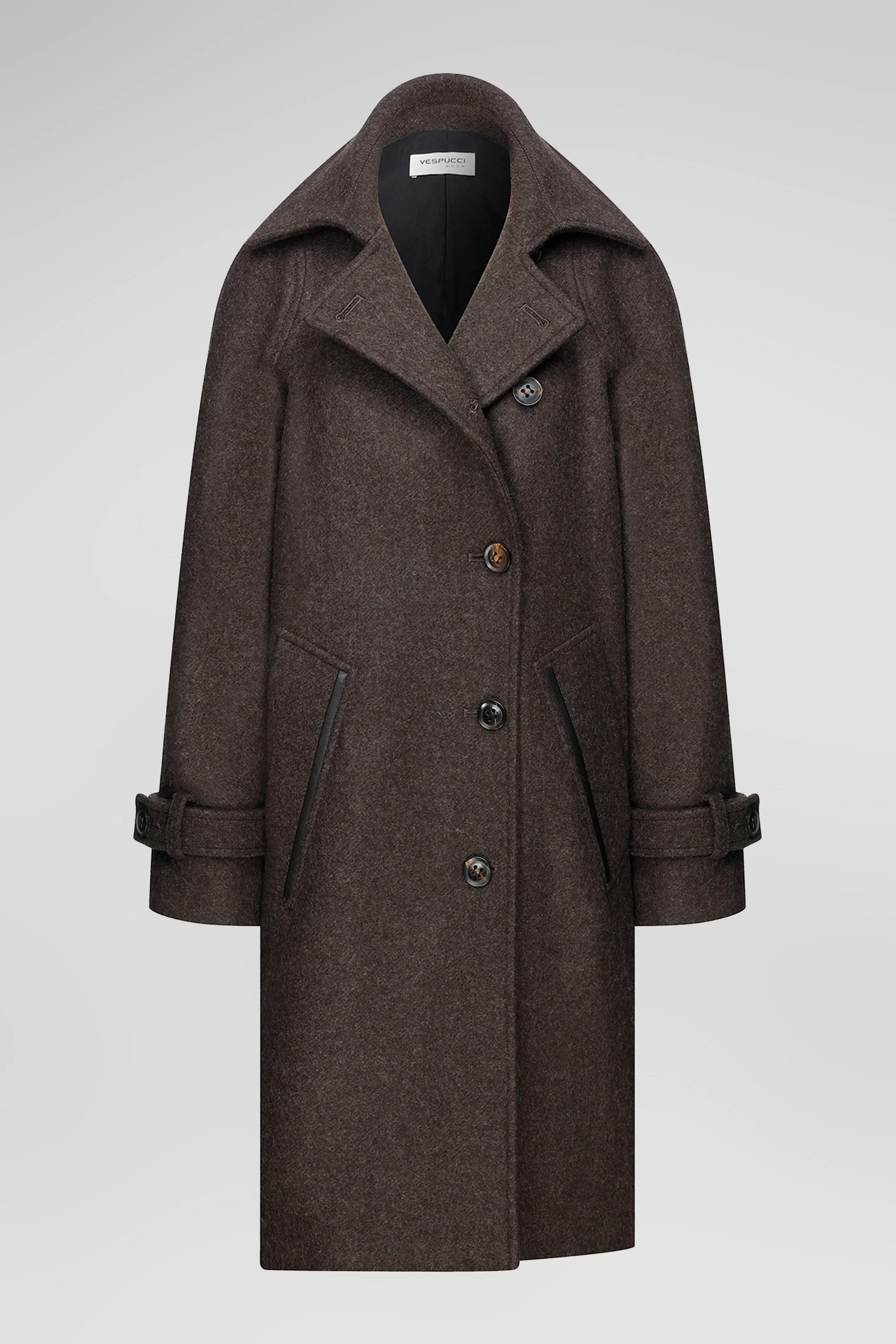 Brown Wool Coat