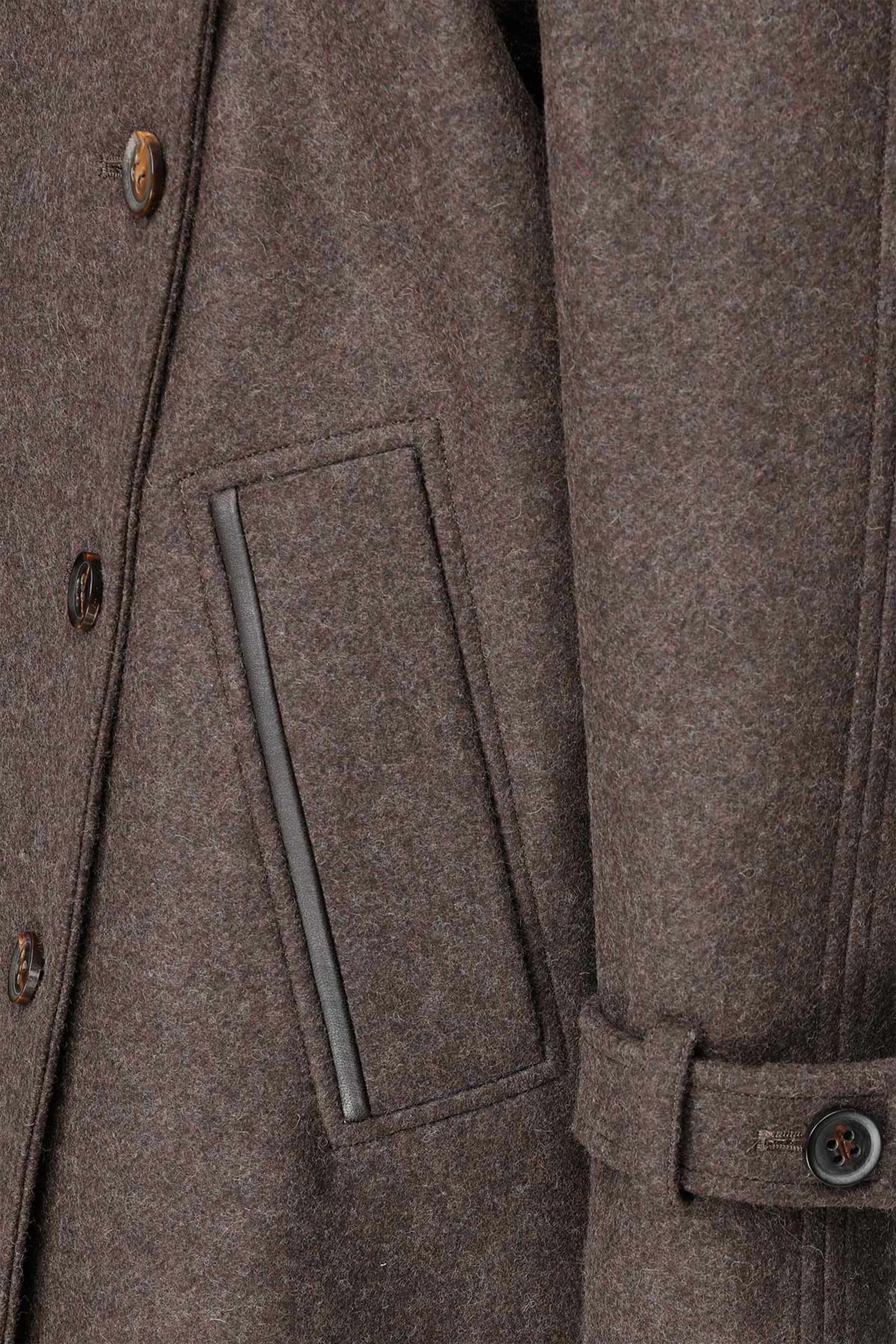 Brown Wool Coat