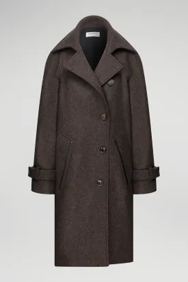 Brown Wool Coat