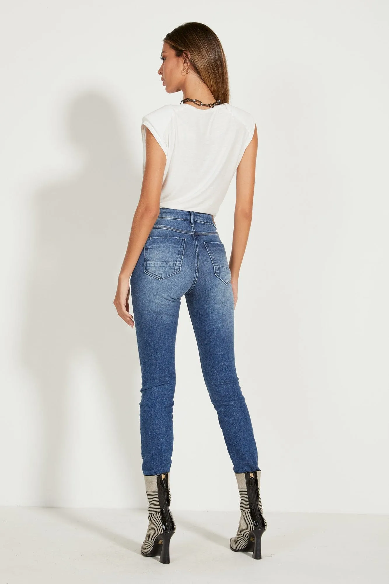 Calça Jeans Skinny Amanda
