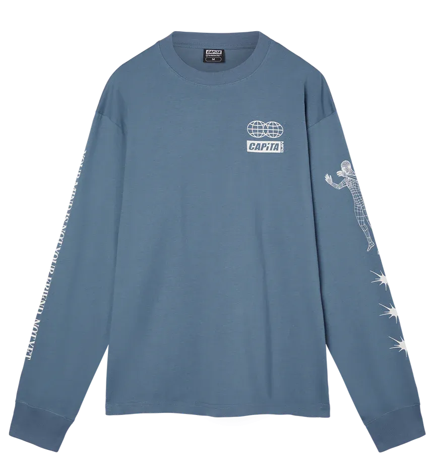 Capita 2025 Friend Long Sleeve T-Shirt -Slate