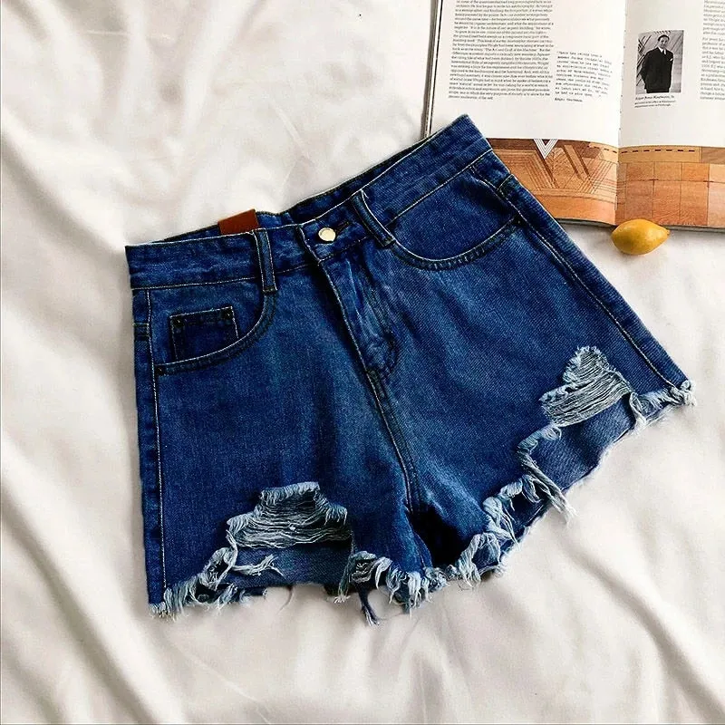 Casual Women Denim Shorts