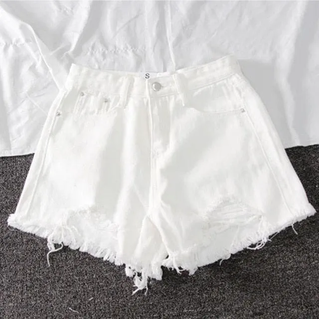 Casual Women Denim Shorts