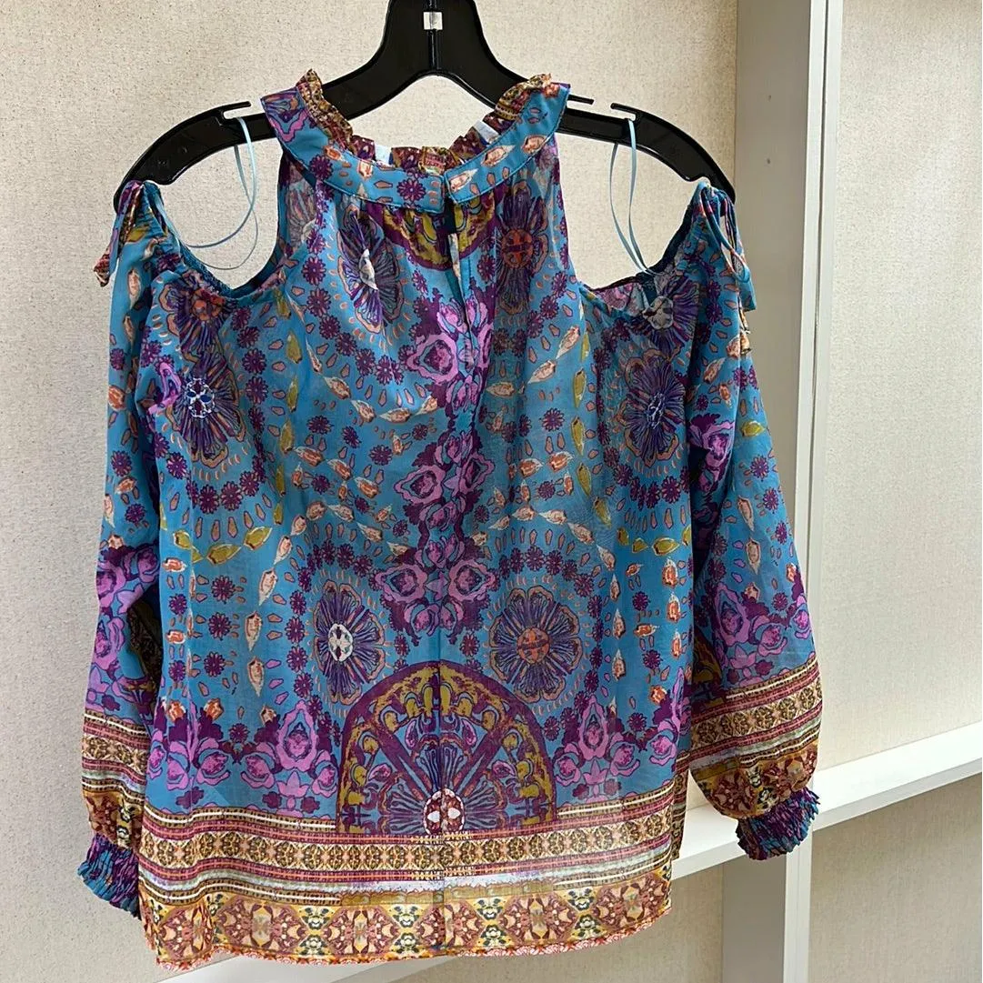Cold Shoulder Cotton Top