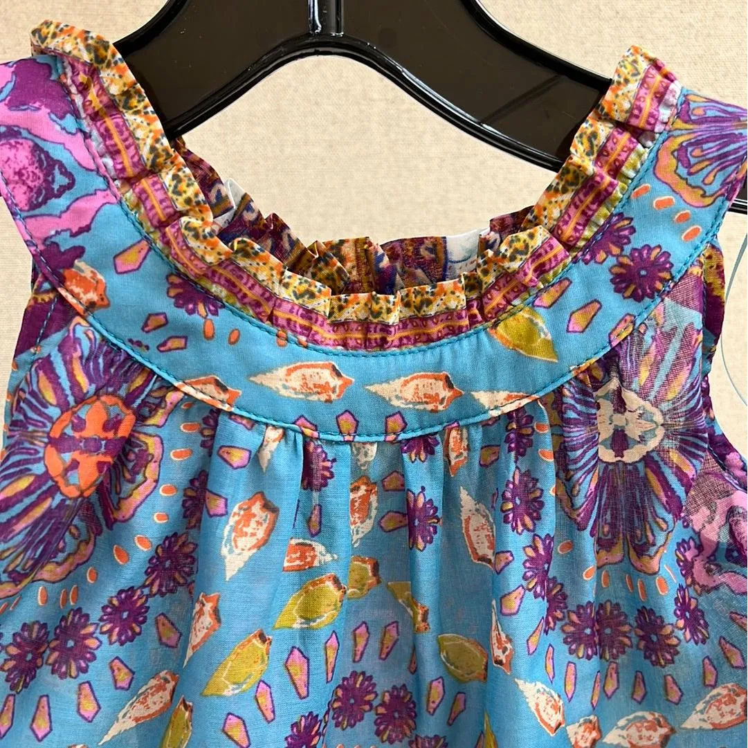 Cold Shoulder Cotton Top