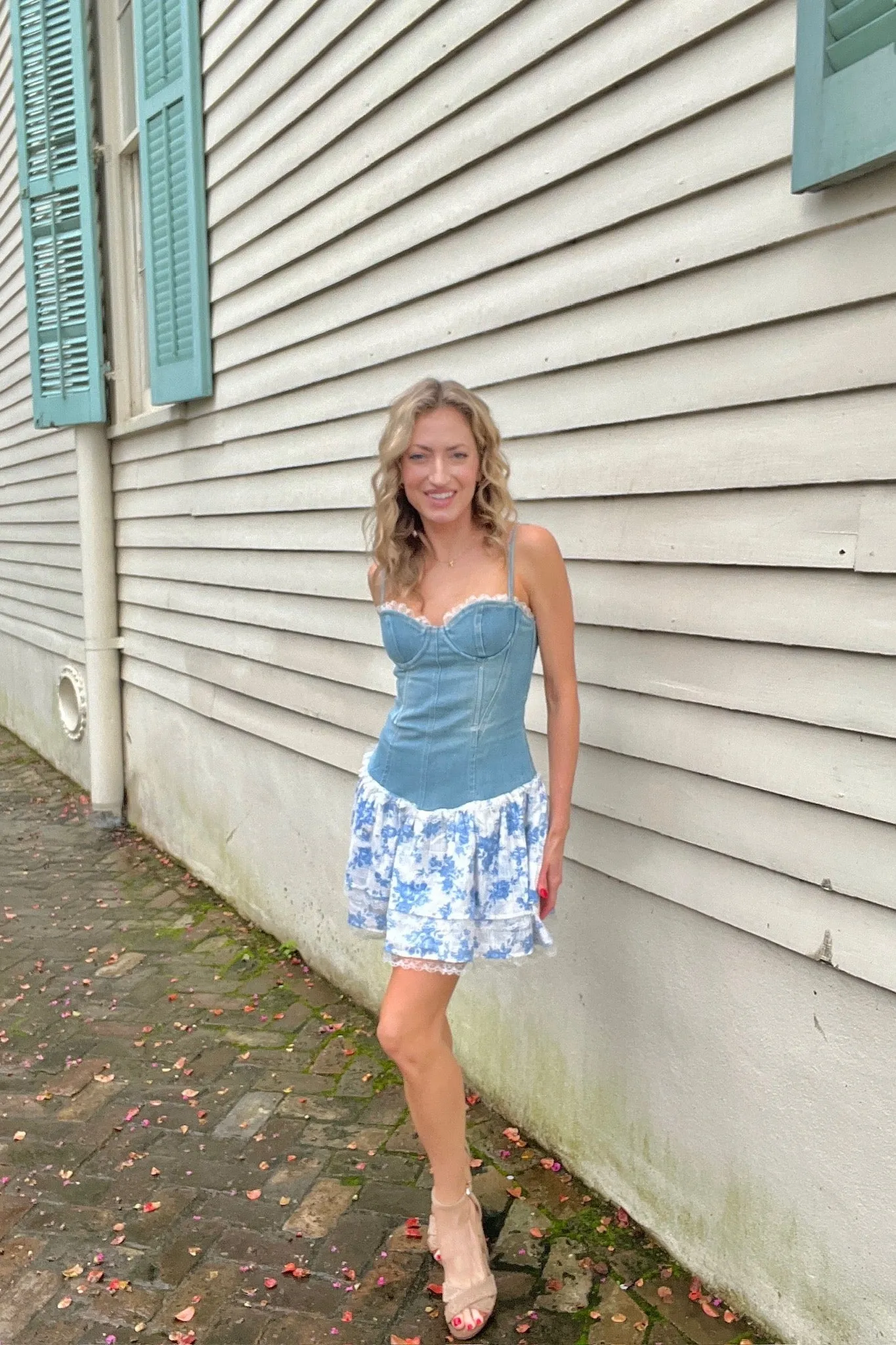 Denim Dream Mini Dress
