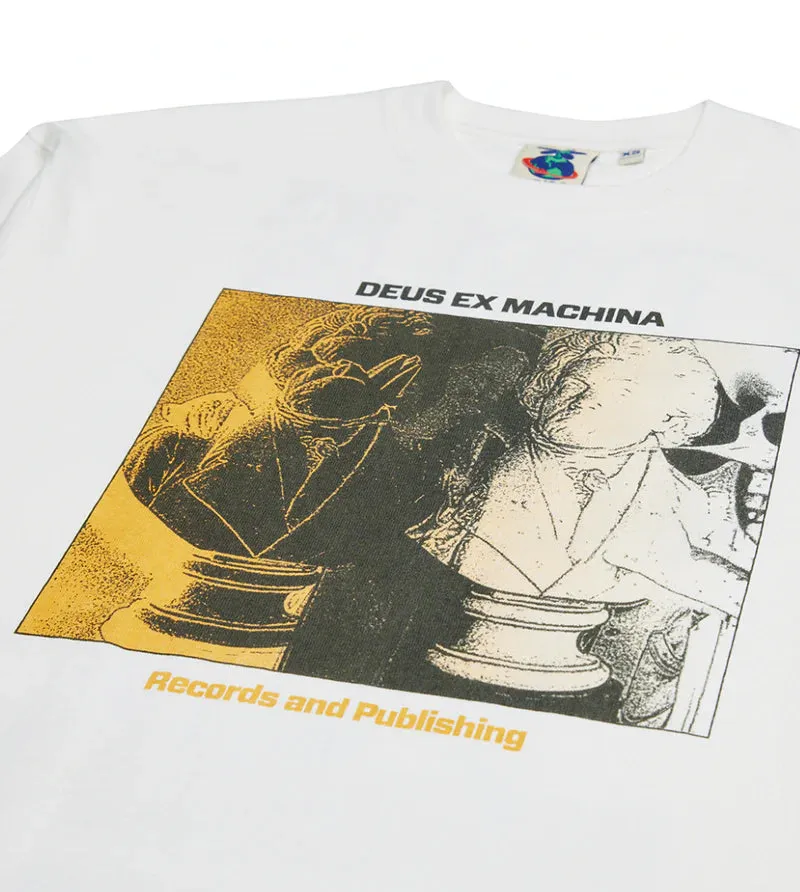Divine Spark Long Sleeve Tee / DEUS EX MACHINA / VINTAGE WHITE