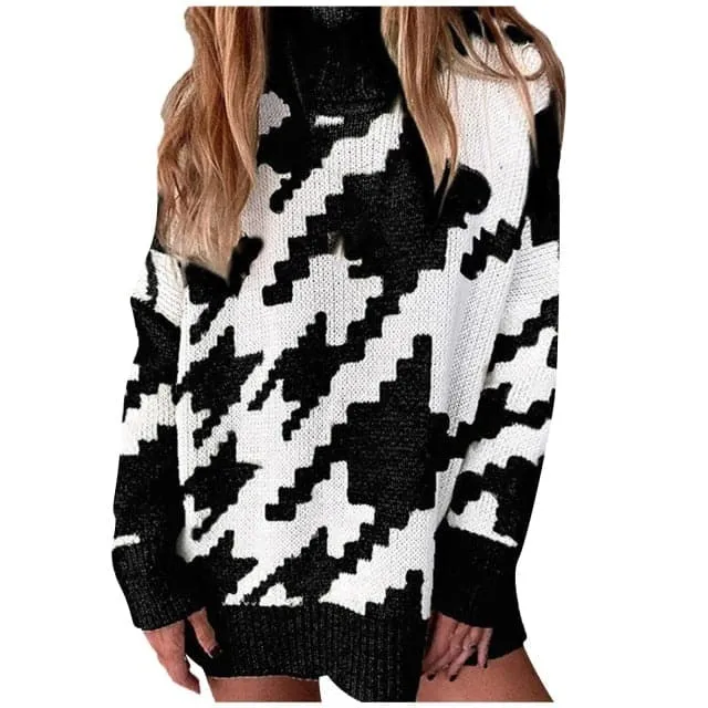 DressBetty - Women Vintage Knitted Sweater Dresses
