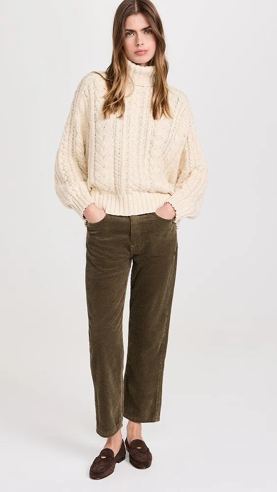 DSWWY0076889 Cable turtleneck sweater