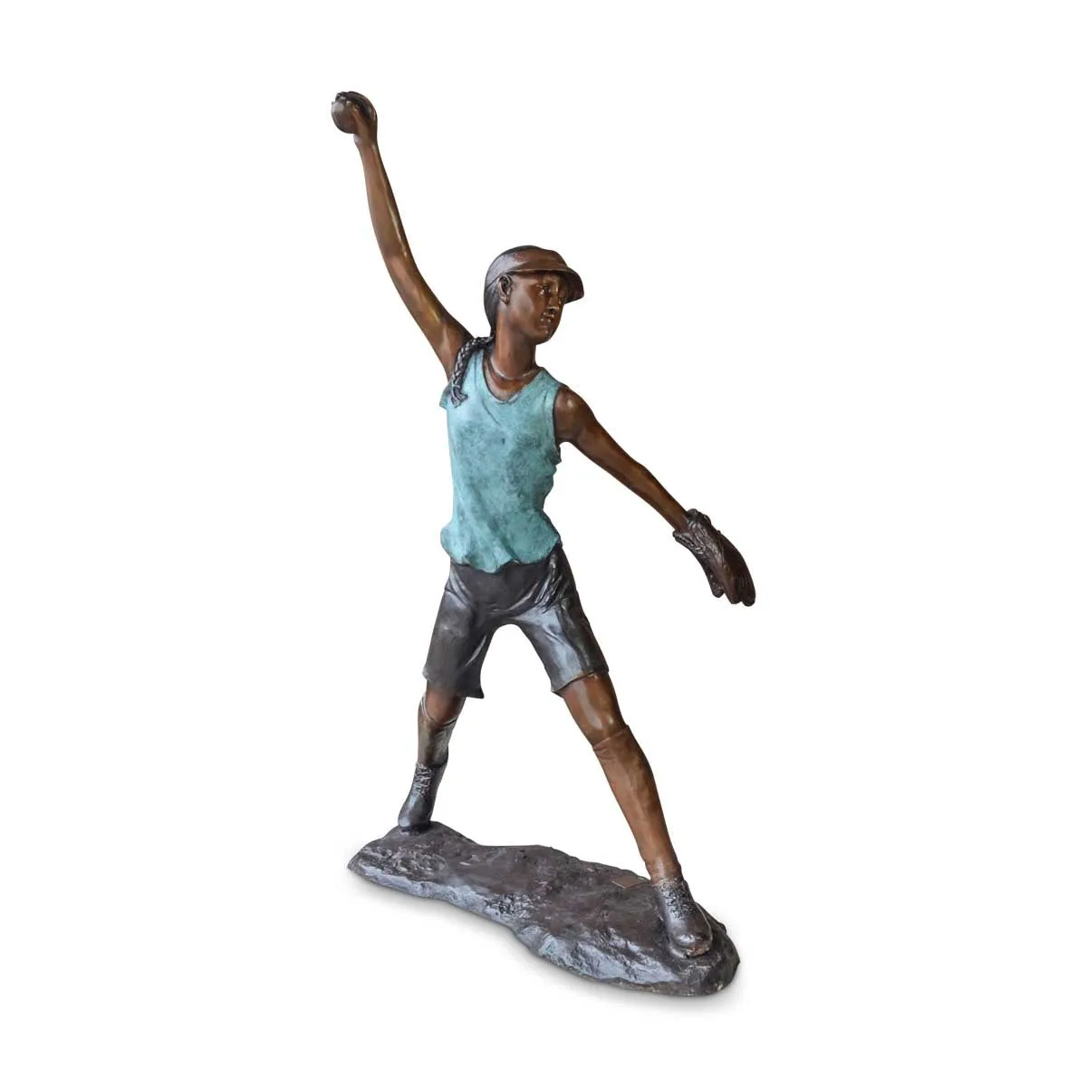 Fast Pitch Softball Statue