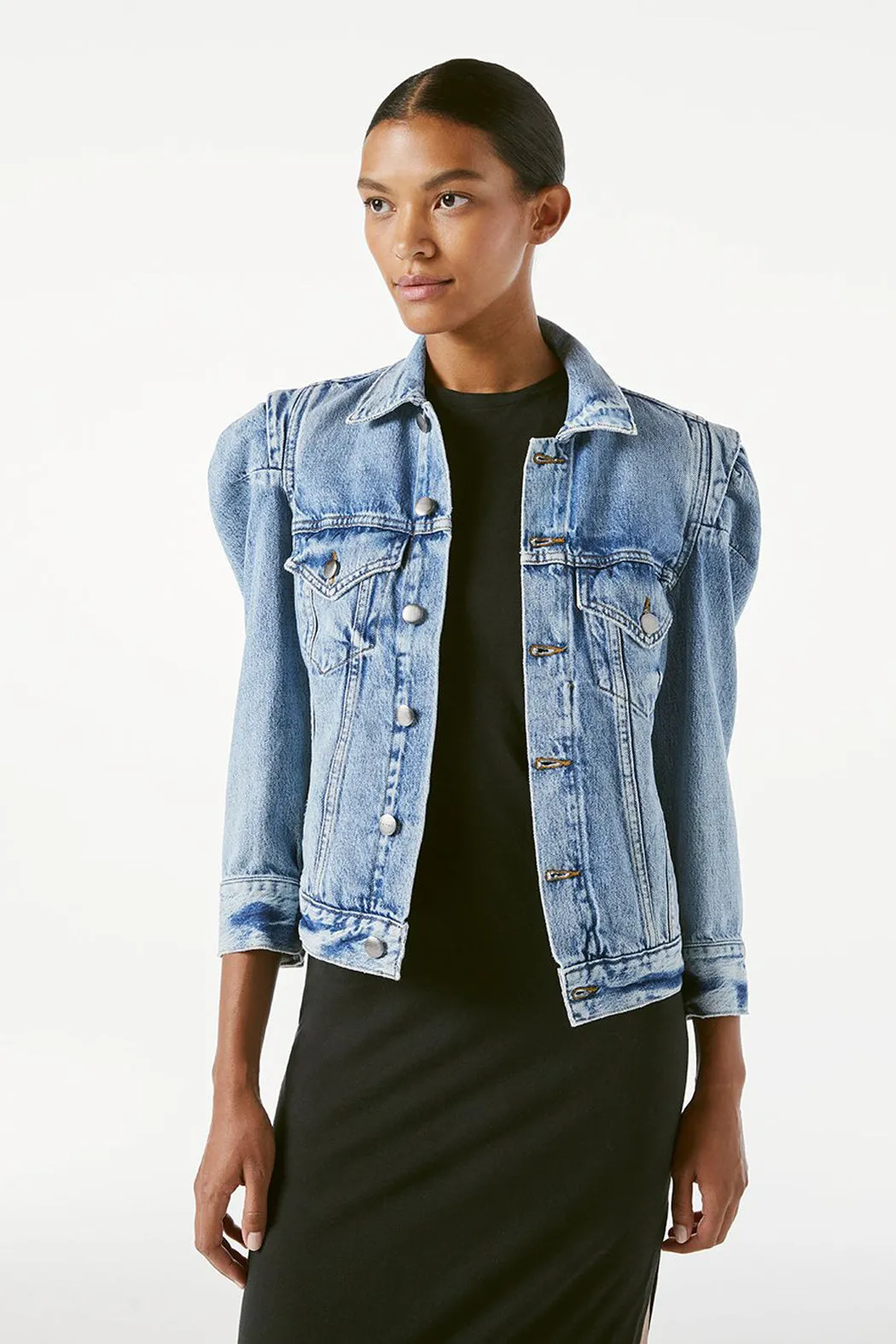 FRAME - Rosette Sleeve Jacket