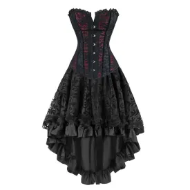 Funki Buys | Dresses | Women's Victorian Corset Bustier Dress