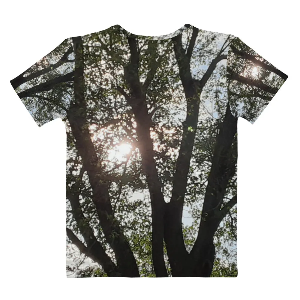 GG - Women's crew neck T-shirt - Trees & Sun