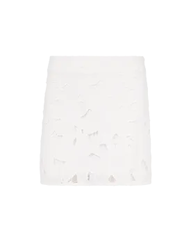 Giorgia Mini Skirt - Off White