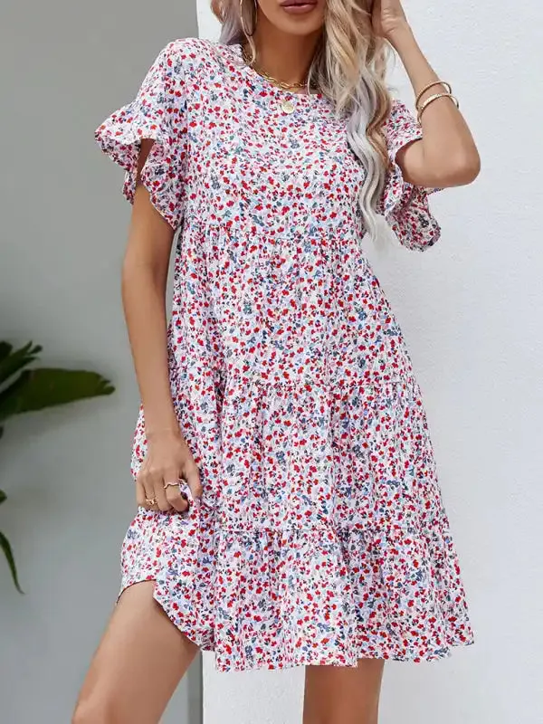 Gorgeous Women’s Dress With Gathered Sleeves