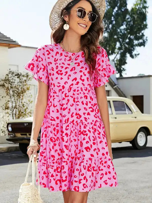 Gorgeous Women’s Dress With Gathered Sleeves