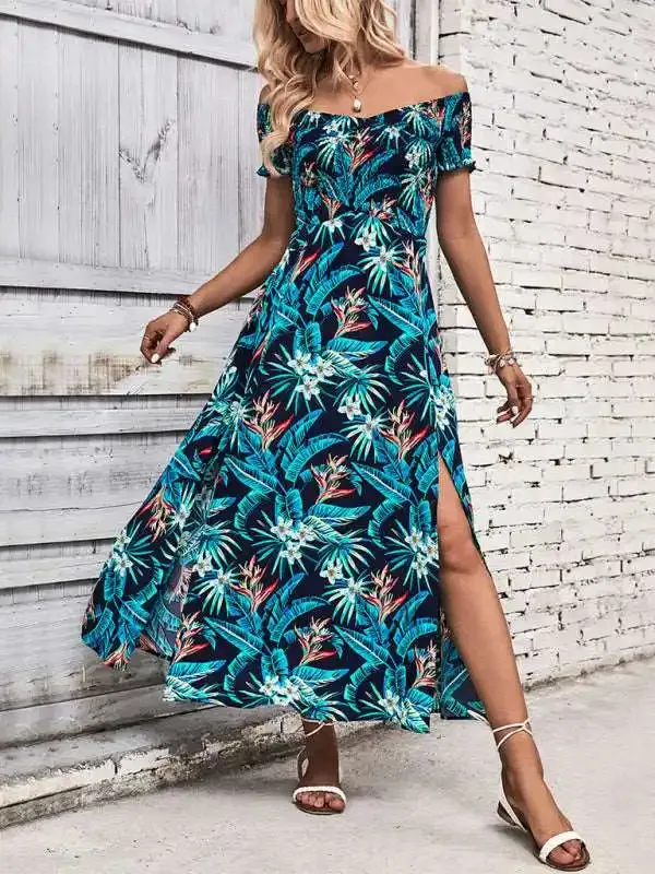 Gorgeous Women’s Dress With Gathered Sleeves