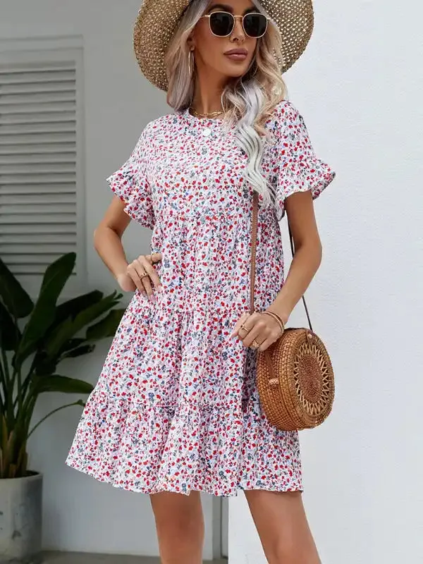 Gorgeous Women’s Dress With Gathered Sleeves