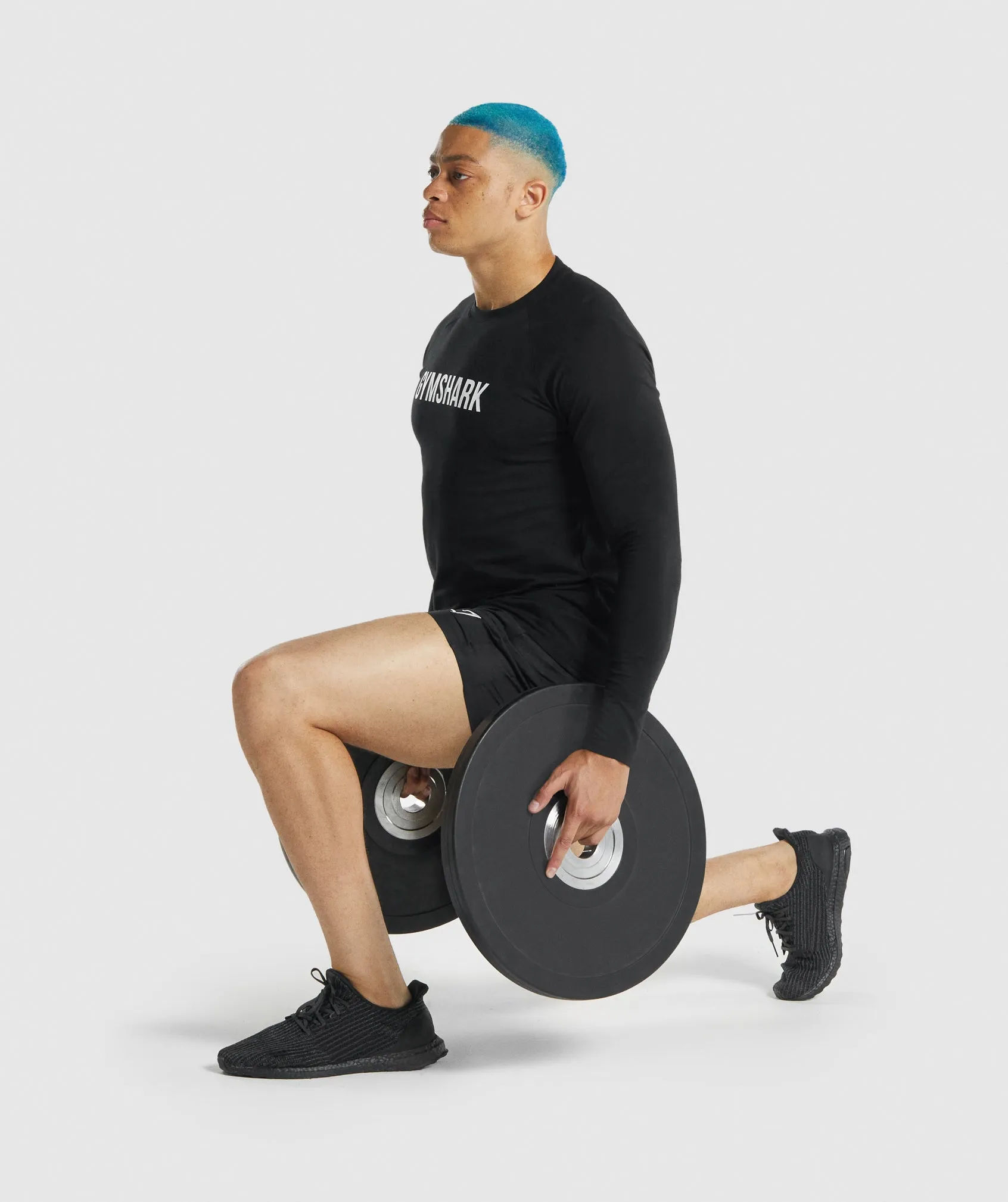 Gymshark Apollo Long Sleeve T-Shirt - Black