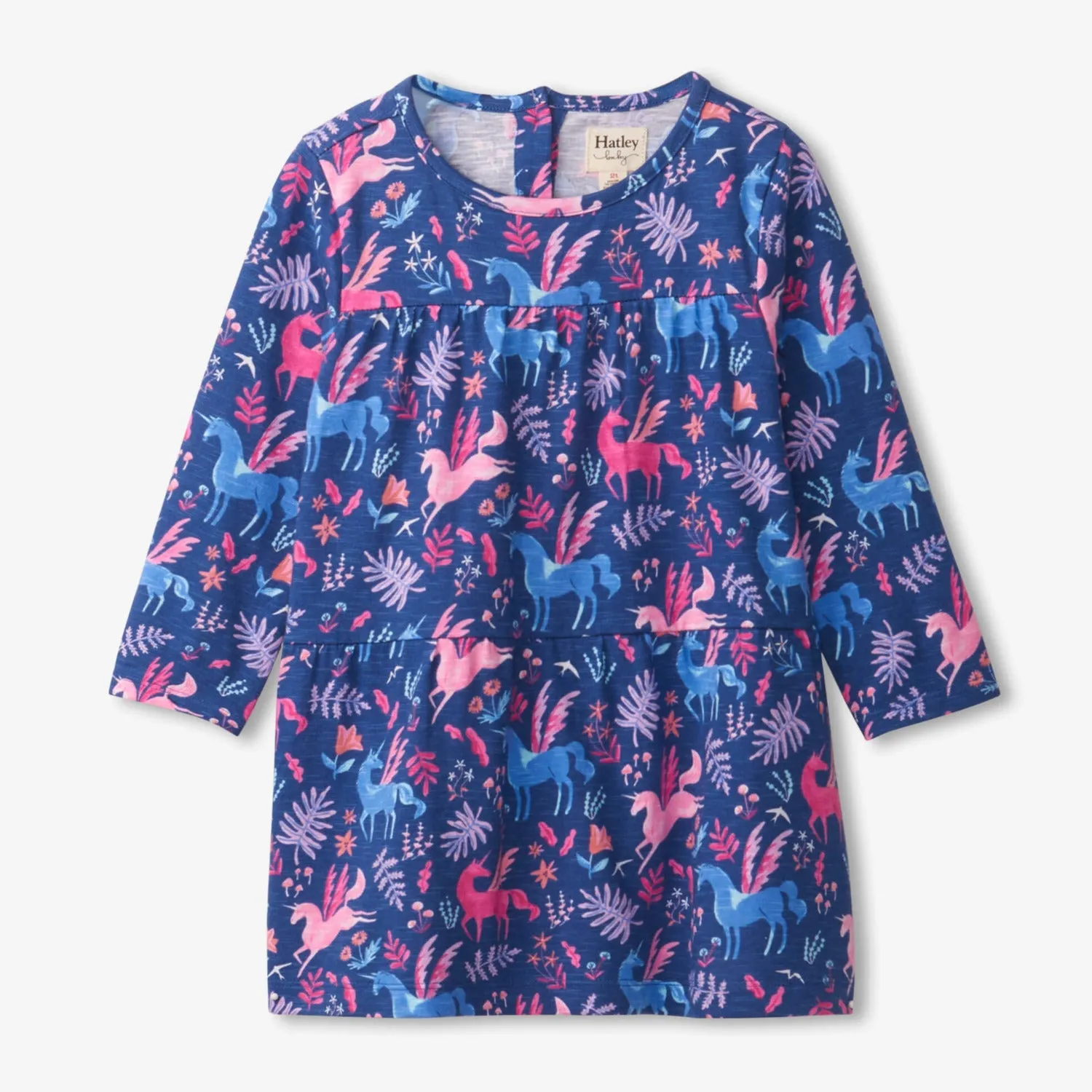 Hatley Gathered Tier Dress - Woodland Pegasus
