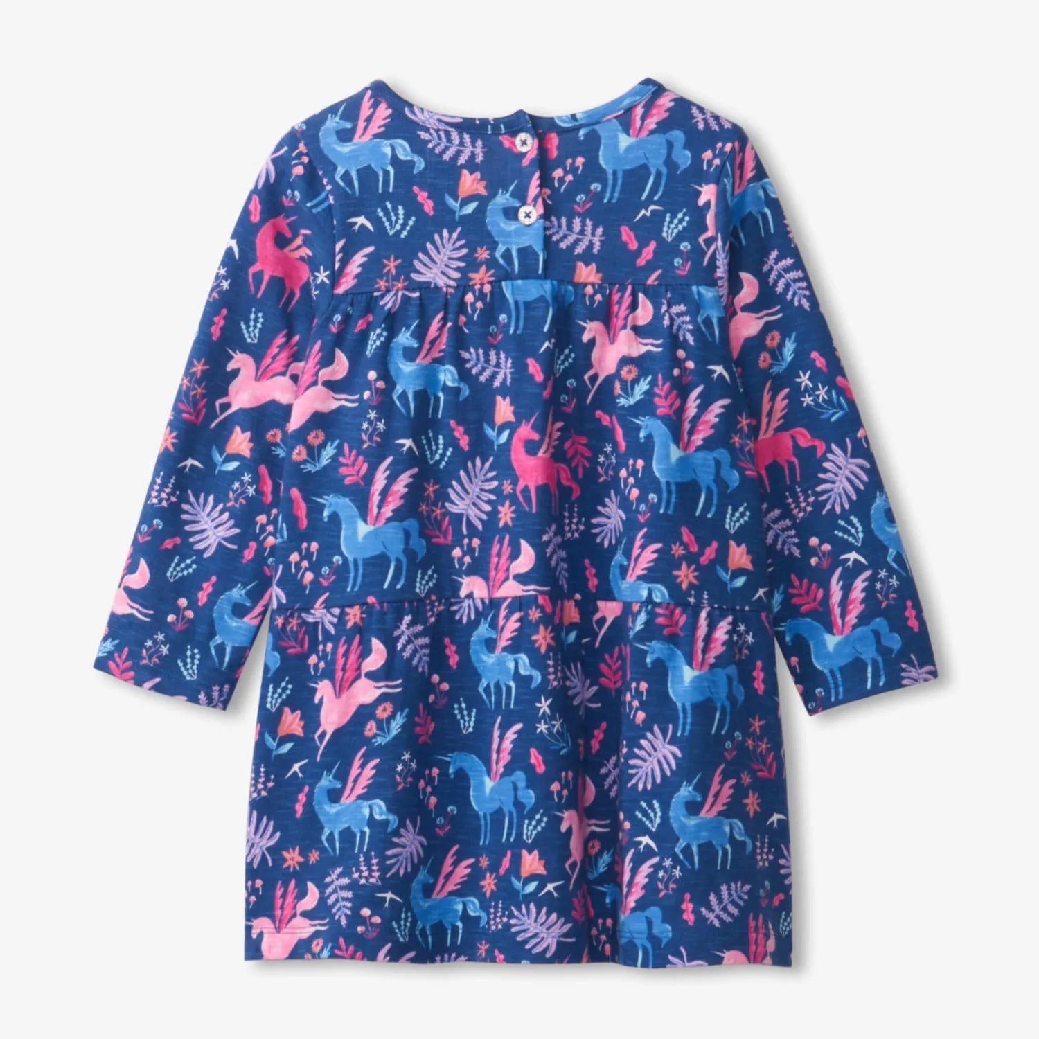 Hatley Gathered Tier Dress - Woodland Pegasus