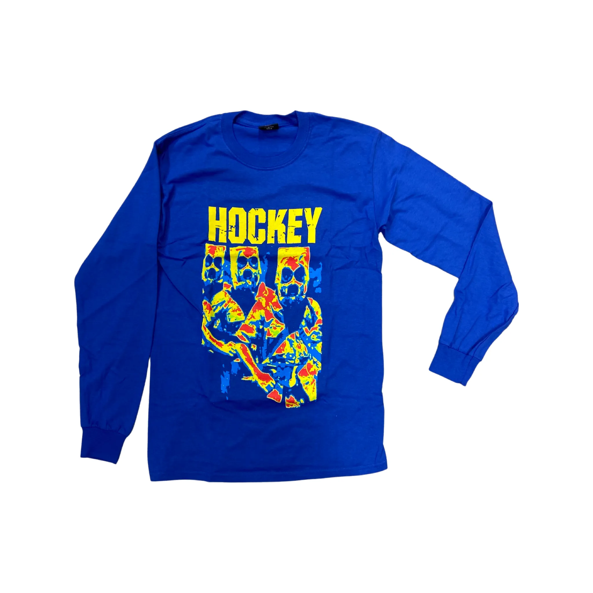 Hockey Bag Heads 3 L/S Tee Royal