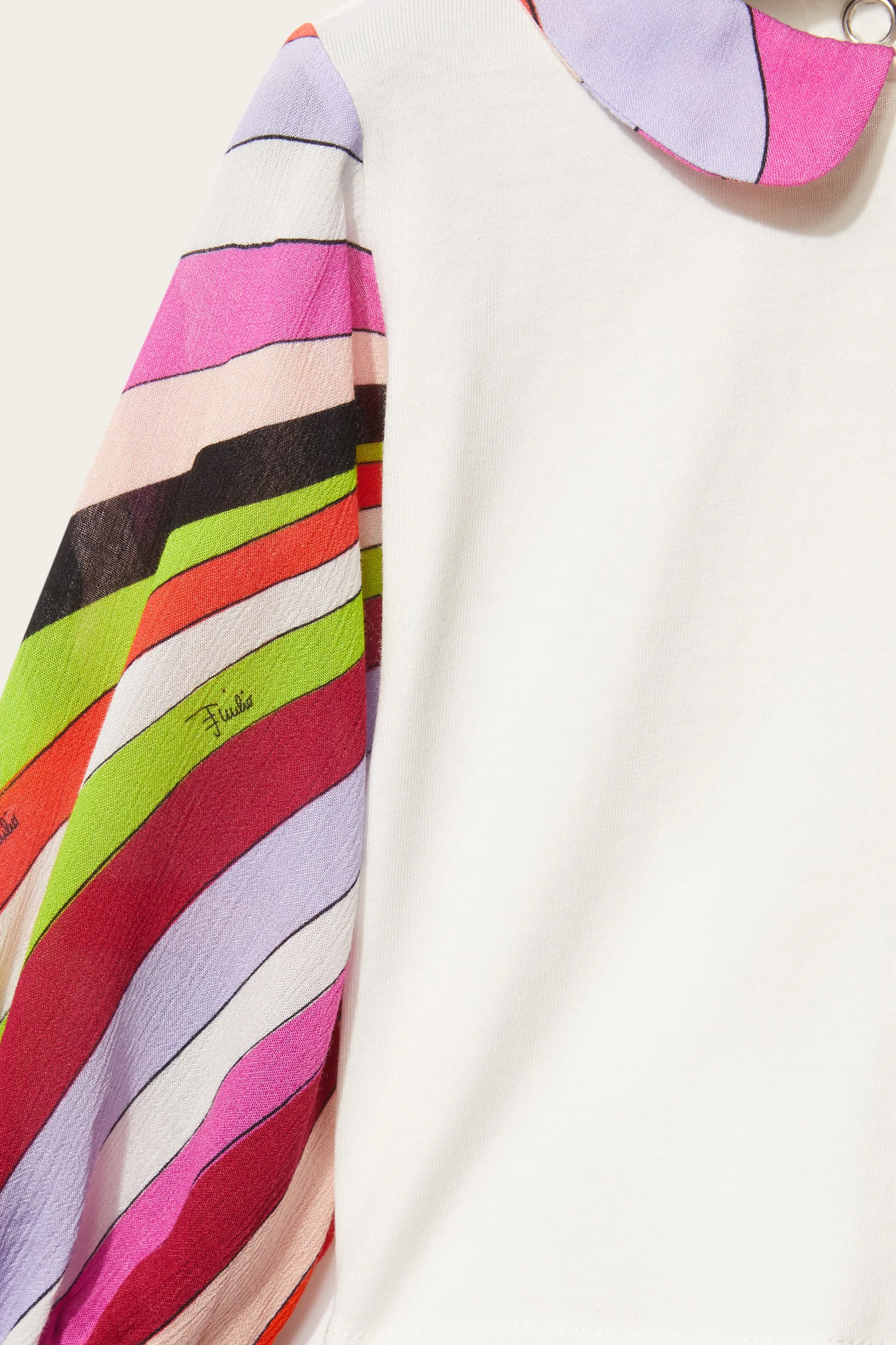 Iride-Print Cotton Top