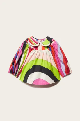 Iride-Print Cotton Top
